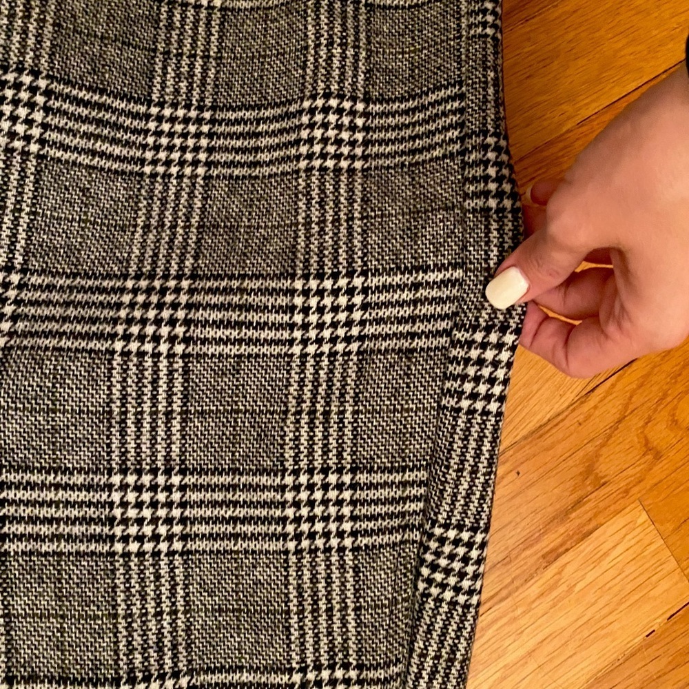 Zara high waisted white and black pants - Picture 3 of 7